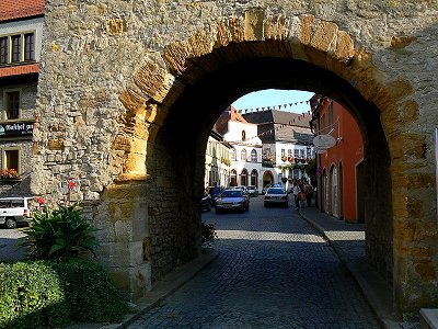 Volkach - Gaibacher Tor im Krakenturm